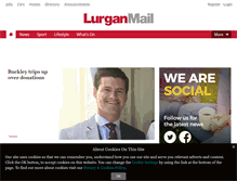 Tablet Screenshot of lurganmail.co.uk